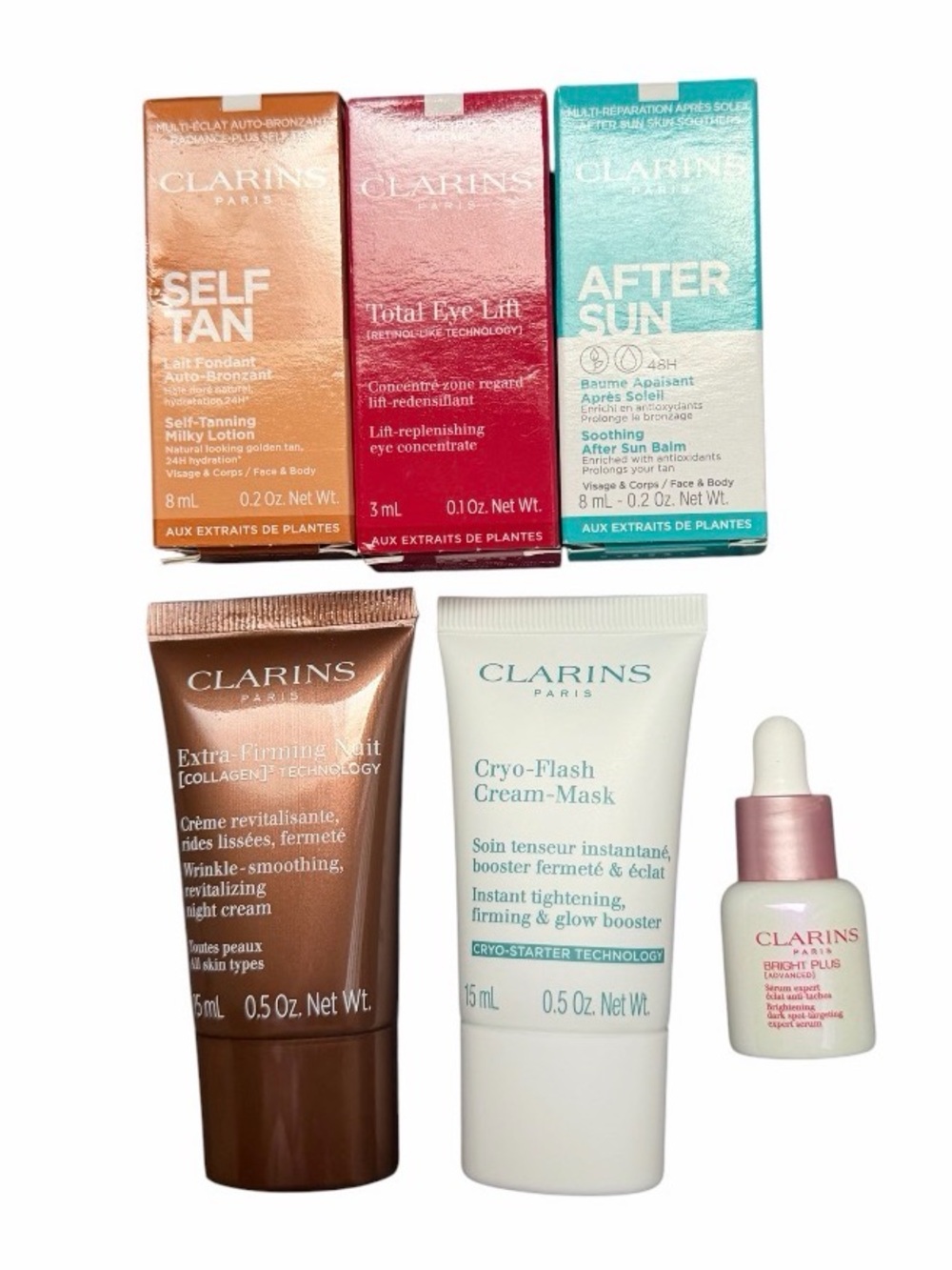 Clarins Skincare Set